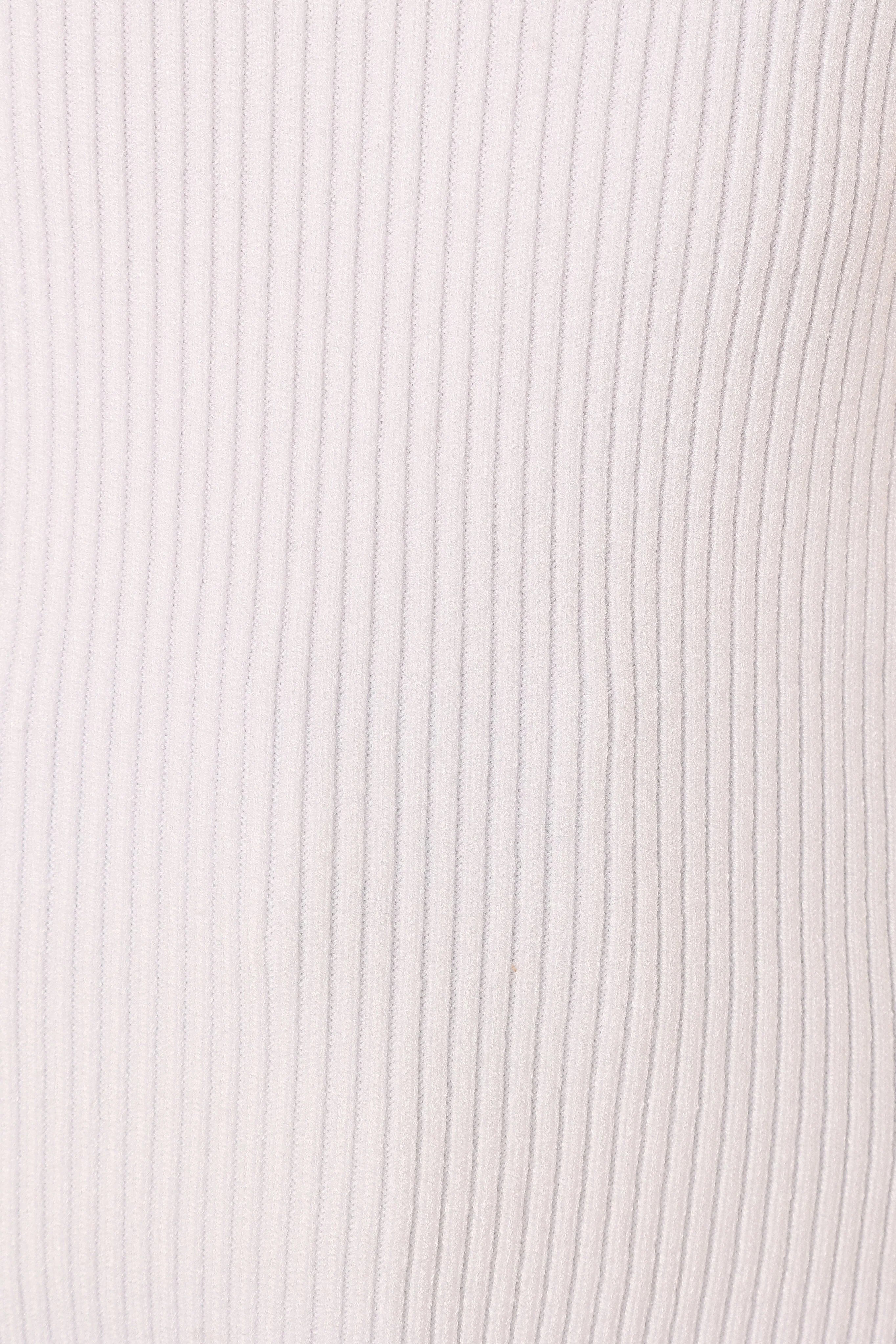 Emily Rib Top - White