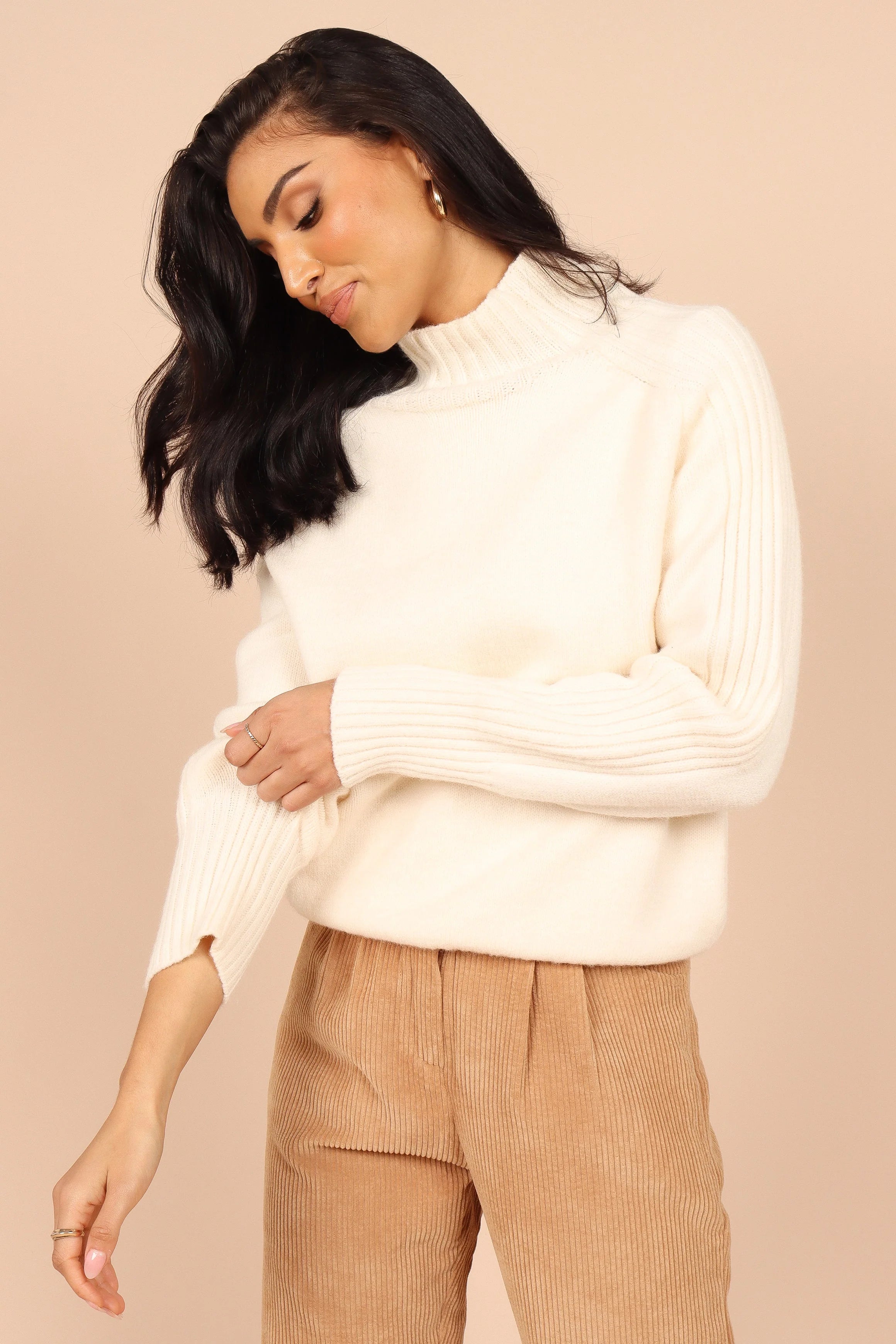 Cersi Knit Sweater - Cream