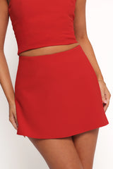 Suki Skort - Red