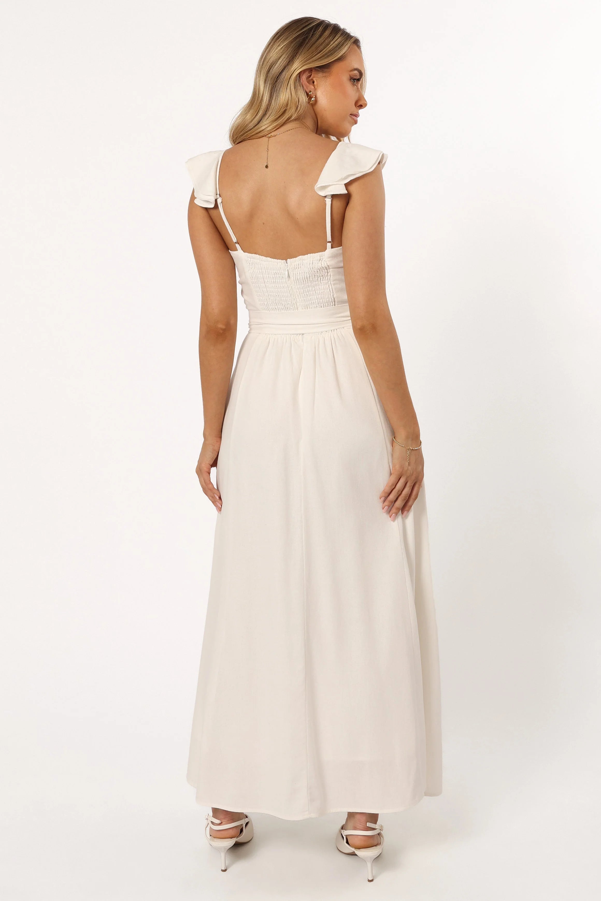 Enslee Midi Dress - Ivory