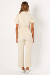Demi Jumpsuit - Ecru