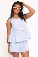 Salina Short Set - Blue