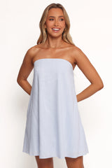 Arles Mini Dress - Blue