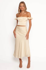 Arabella Two Piece Set - Butter Yellow