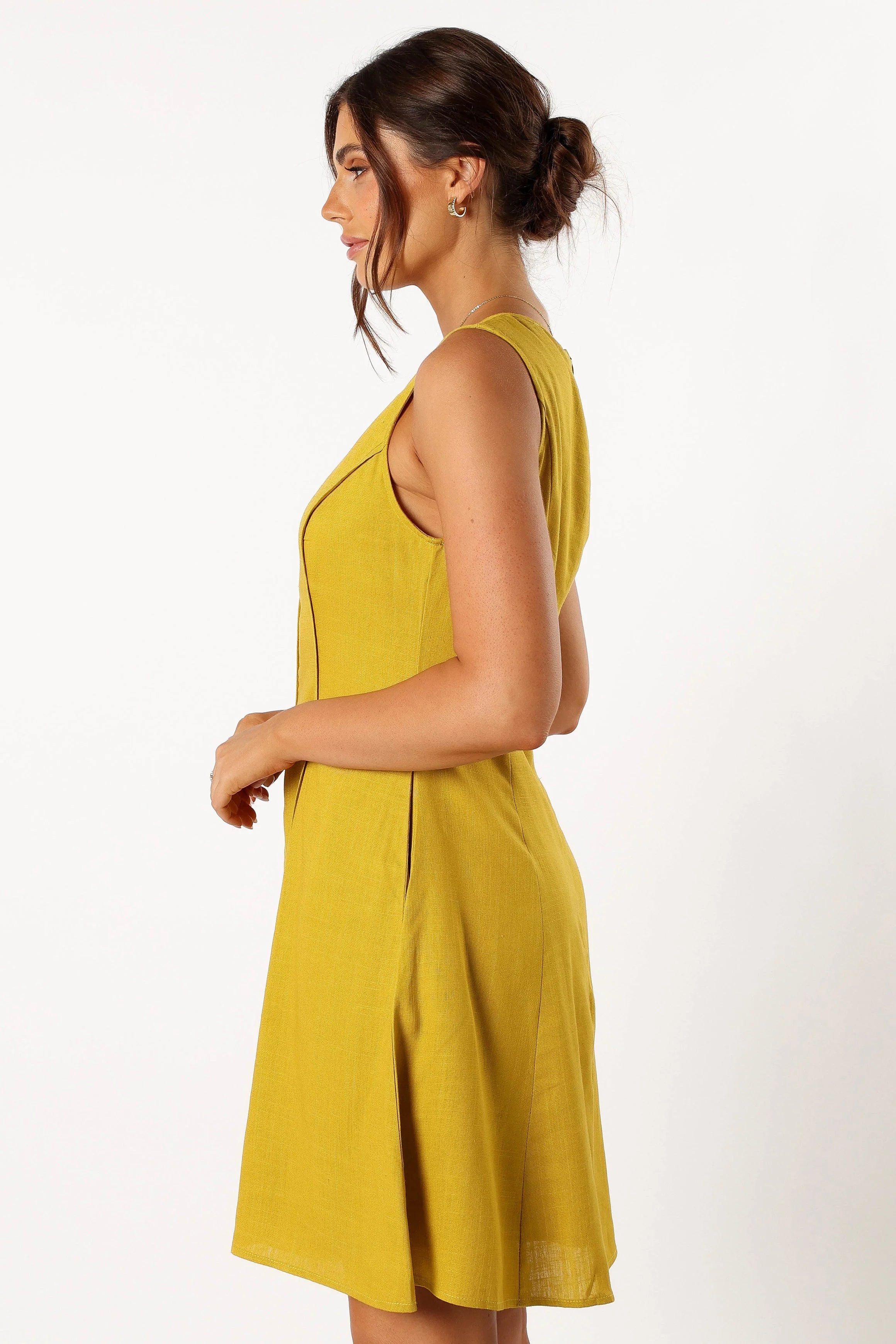 Rubes Mini Dress - Mustard