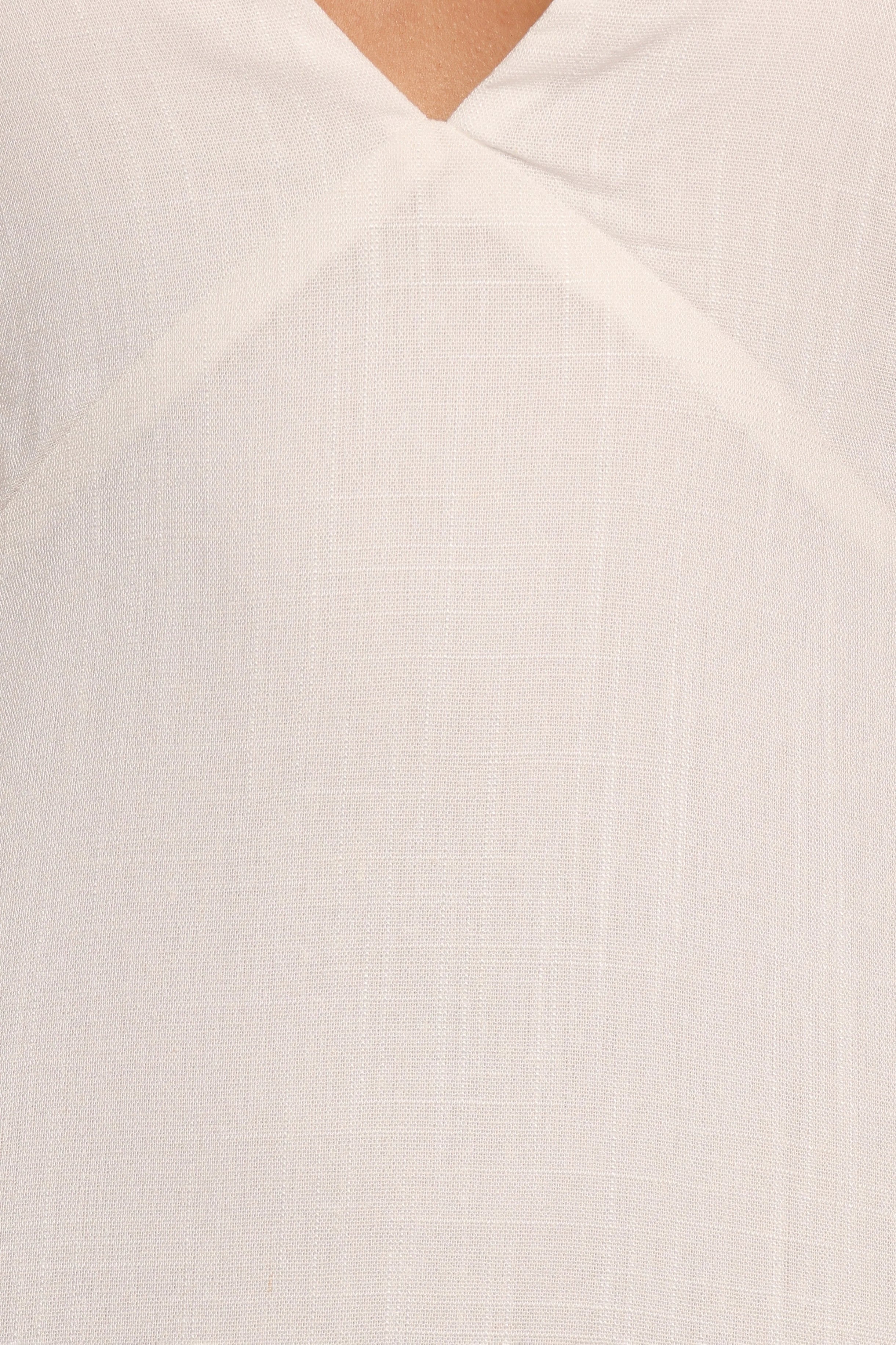 Michelle Halterneck Dress - White